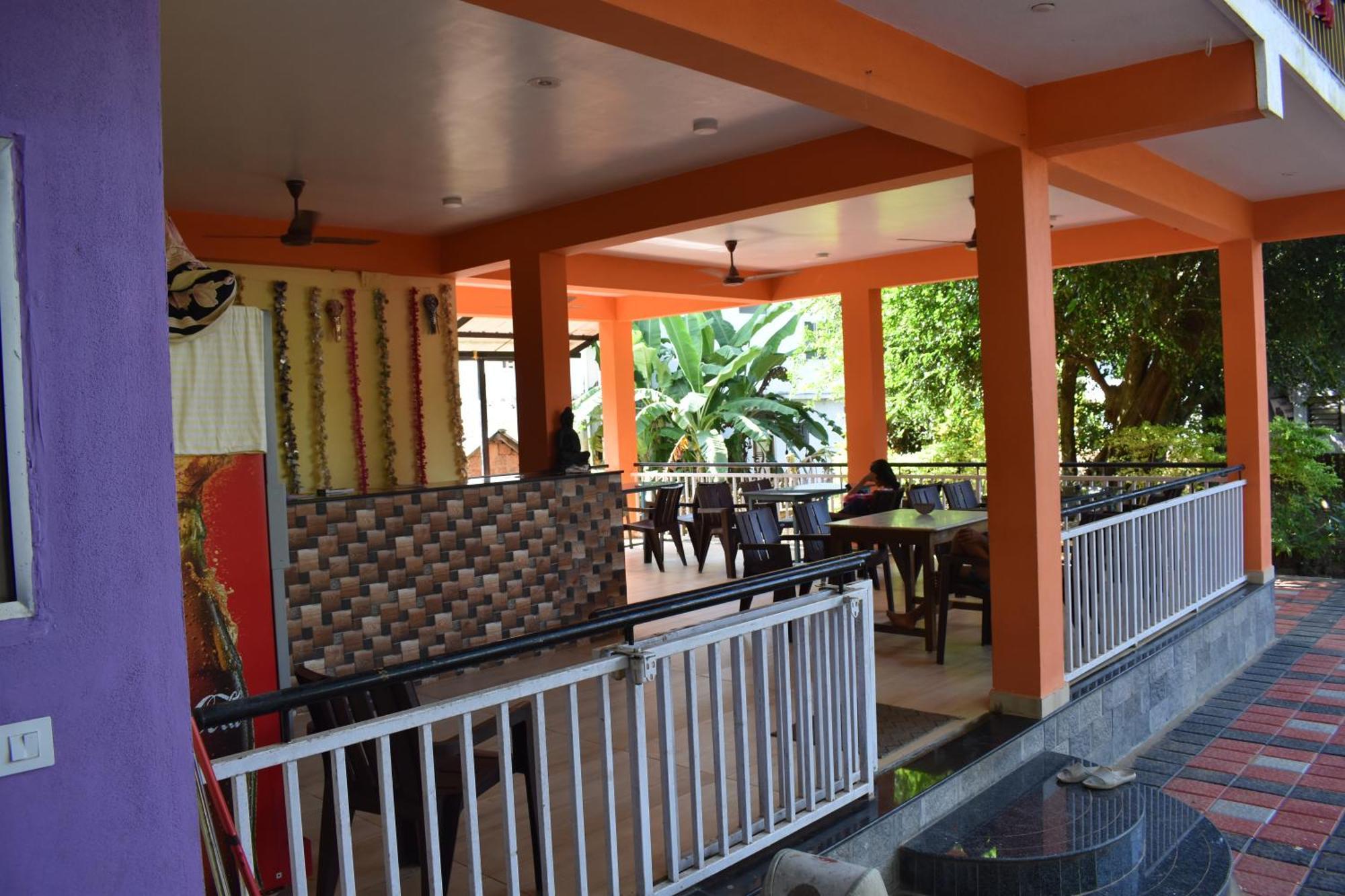 Gundappa Cafe Gokarna Kudle Beach Buitenkant foto